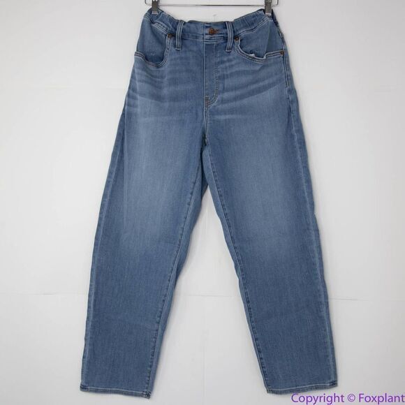 NEW Madewell Pull-On Jeans in Keefe Wash, NA951, 27‎ - Picture 3 of 15